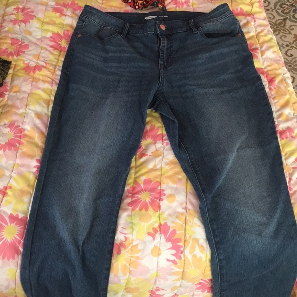 Old navy super skinny jeans-size 12